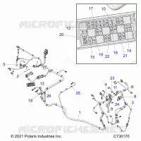 ELEKTRIC, WIRE HARNESSES