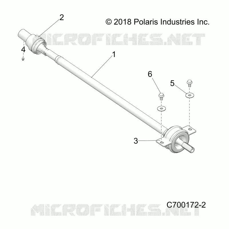 ANTRIEB, REAR PROP SHAFT