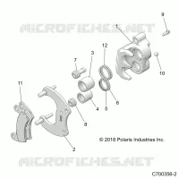 HINTERBREMSE CALIPER