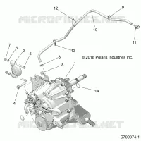 DRIVE TRAIN, MAIN GEARCASE MOUNTING