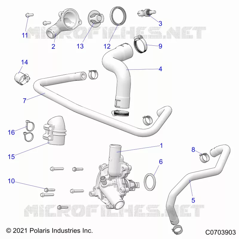 MOTOR, WATERPUMP AND BYPASS