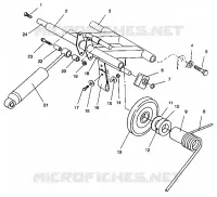 HINTER Drehmomentarm 440 0942760 and 440 SKS 0942560 (4925072507024A)