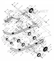SUSPENSION STAR AND SPRINT ES UPDATED 2/90 (4916811681021A)