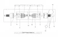 DRIVE TRAIN, DRIVE HINTERWELLE