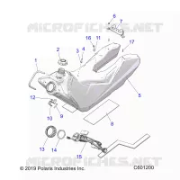 KRAFTSTOFFSYSTEM, FUEL TANK ASM.
