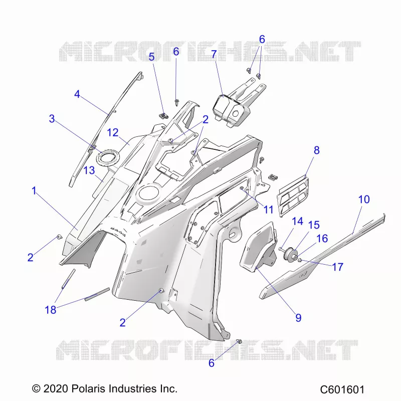 MIDDLE FAIRING