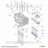 ENGINE, ZYLINDERKOPF AND VALVES