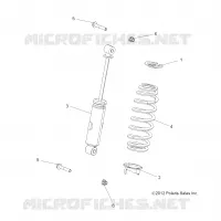 SUSPENSION, FRONT SHOCK