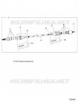 ANTRIEB, REAR HALF SHAFT