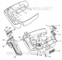 NOSEPAN ASSEMBLY TRAIL DELUXE E940262 (49273827380006)
