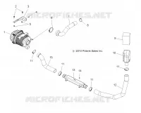 MOTOR, LUFTEINLASS DUCTING