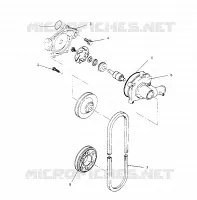 WASSERPUMPE XLT SP 0966676 and  EUROPEAN XLT SP E966676 (4931703170C012)