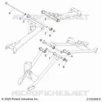 HINTERRADAUFHÃ„NGUNG CONTROL ARM, MOUNTING