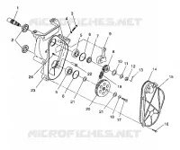 Kettenkasten ASSEMBLY 500 EFI/0930674 and  500 EFI SKS/0930574 (4922962296017A)