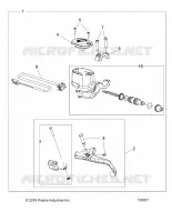 VORDERBREMSE BRAKE LEVER AND MASTER CYLINDER