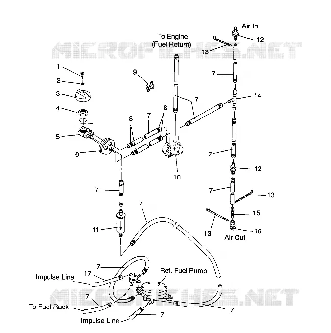 KRAFTSTOFFSYSTEM SL 650 / B934058 (4924732473006A)