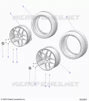 RADS, FRONT AND REAR