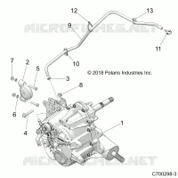 DRIVE TRAIN, MAIN GEARCASE MOUNTING