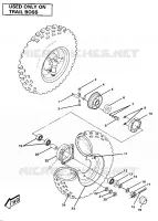 VORDERRAD ASSEMBLY-TRAIL BOSS (4911991199026A)