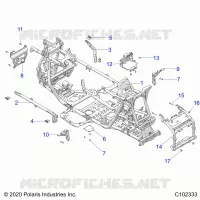 CHASSIS, MAIN RAHMEN