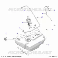 KRAFTSTOFFSYSTEM, FUEL TANK EVAP