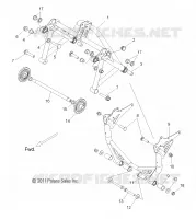 Aufhängung hinten CRANK