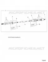 ANTRIEB, REAR HAFT SHAFT