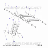 SUSPENSION, FRONT DREHMOMENTARM