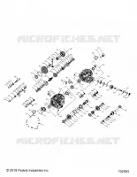 DRIVE TRAIN, MAIN GEARCASE INTERNALS