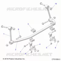 SUSPENSION, FRONT STABILISATORSTANGE- Z23NAV99A/99B (C701006-3)