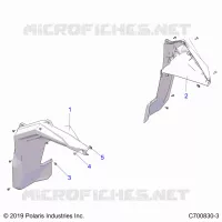 FENDER FLARES, FRONT