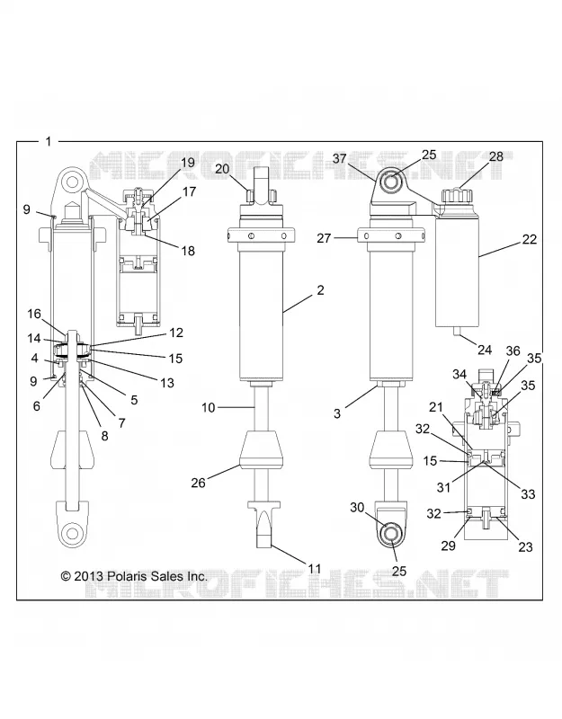 FRONT SUSPENSION SCHOCK
