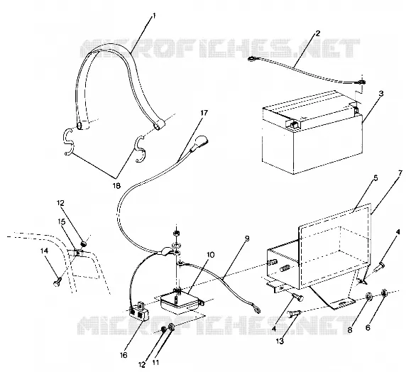 ELECTRIC START COMPONENTS Trail ES (4912701270026A)