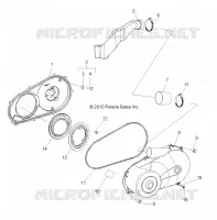 ANTRIEB, CLUTCH COVER