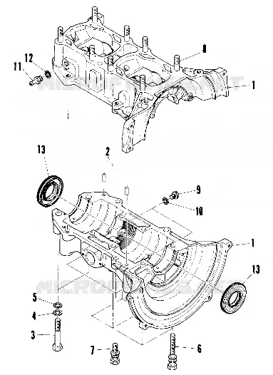 CRANKCASE (SS) (4910951095020A)