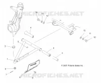 SUSPENSION, A-ARM and STREBE MOUNTING