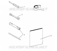 TOOL KIT ULTRA SKS 0960578, EURO ULTRA SKS E960578, AND  ULTRA RMK 0960978 (4931683168D004)