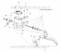 VORDERBREMSE BREMSE LEVER AND MASTER CYLINDER