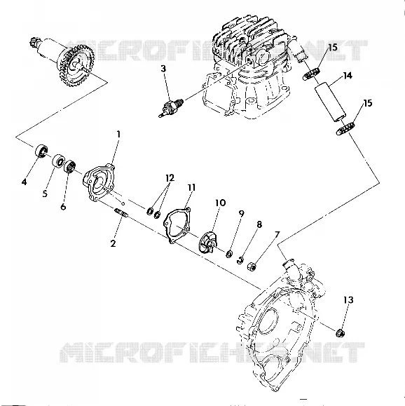 WASSERPUMPE ASSEMBLY 350 2X4 / W927539 (4922882288034A)