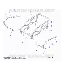 CHASSIS, RACK AND PASSENGER HAND HOLD