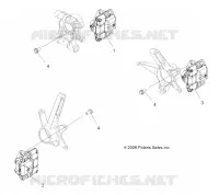 BREMSES, BREMSE CALIPER MOUNTING