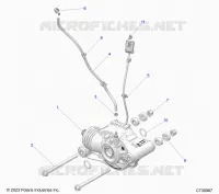 ANTRIEB, FRONT GEARCASE MOUNTING