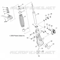 FRONT SUSPENSION STREBE