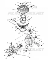 CRANKCASE AND ZYLINDER 4X4 300 W948130 (4926762676C012)