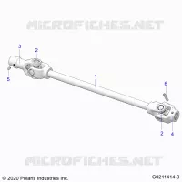 ANTRIEB, FRONT PROP SHAFT