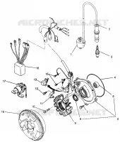 MAGNETO  MAGNUM 4X4 W968144 AND SWEDISH MAGNUM 4X4 S968144 (4936053605D010)