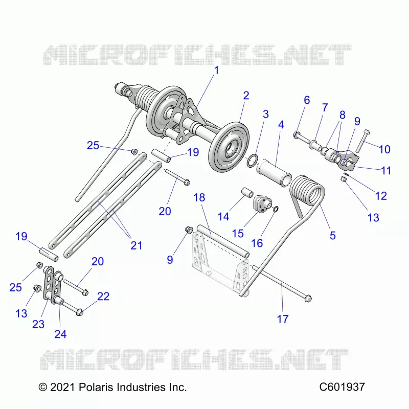 SUSPENSION, HINTER DREHMOMENTARM