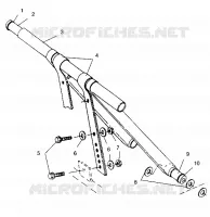 FRONT Drehmomentarm XLT Special (Xtra) 0946767 (4927112711021A)