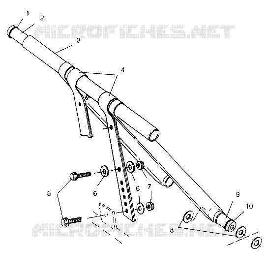 FRONT Drehmomentarm XLT Special (Xtra) 0946767 (4927112711021A)