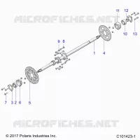 HINTERRADAUFHÃ„NGUNG AXLE